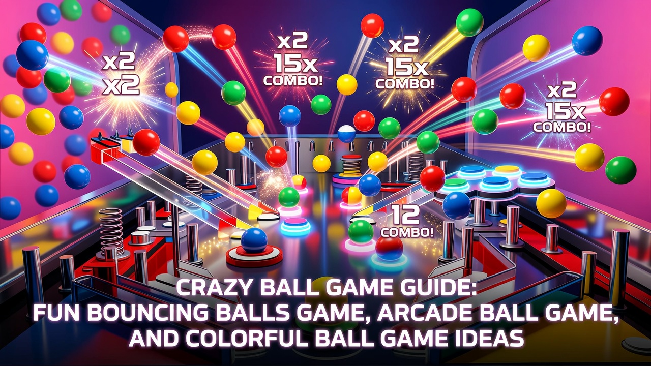Crazy Ball Game Guide: Fun Bouncing Balls Game, Arcade Ball Game, and Colorful Ball Game Ideas