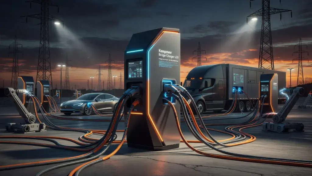 Kempower's New Charger Bridges Cars and Trucks on One Plug