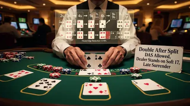 What Does DAS Mean in Blackjack? DAS Rules, Double After Split Explained, and How It Affects Gameplay